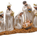Res White Nativity Stand