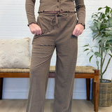 Striped Drawstring Pants