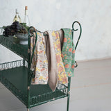 28l X 18w Cotton Tea Towels W Floral Pattern,3 Styles