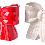 Cer Bow Vase 2 Asst