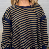 Striped Long Sleeve Top
