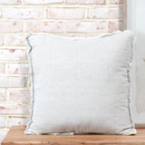20 X 20 Gray Cotton Pillow