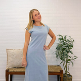 Short Sleeve Knit T-shirt Dress