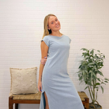 Short Sleeve Knit T-shirt Dress