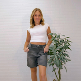 Hr Denim Bermuda Shorts