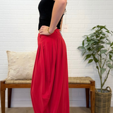 Pleated Balloon Pants