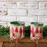 S/2 Ant. Drum Stocking Holder