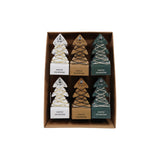 118"l Ledstring Lights On Tree Shaped Paper Card, 3 Styles