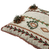 28l Cotton Viscose Lumbar Pillow W Tassels