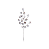 18-1/2"l Pinecone Spray W Snow