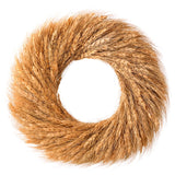 Floral  Faux  Wheat Wreath