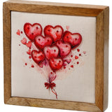 Beaded Valentine Heart Balloon Block