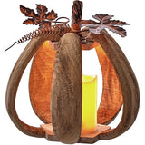 Lg Wd Bound Ribbed Pumpkin