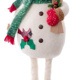 Plush Fuzzy Telescope Snowman