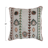 28l Cotton Viscose Lumbar Pillow W Tassels