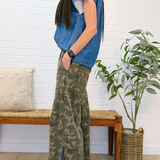 Tulip Washed Camo Relaxed Denim