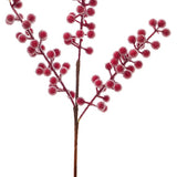 Sm Floral Frosted Berry Pick