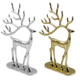 Lg Mtl Gold/Silver Deer 2 Asst