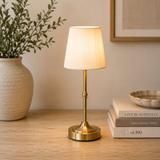 15.75 Rechargeable Gold Led Lamp