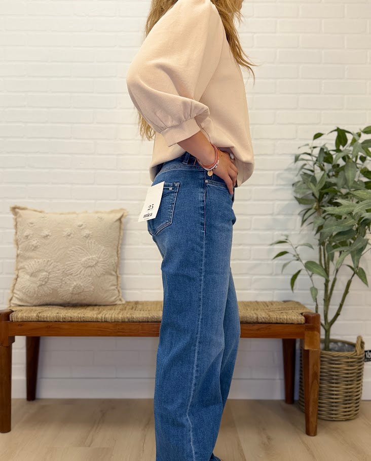 High Rise Wide Leg