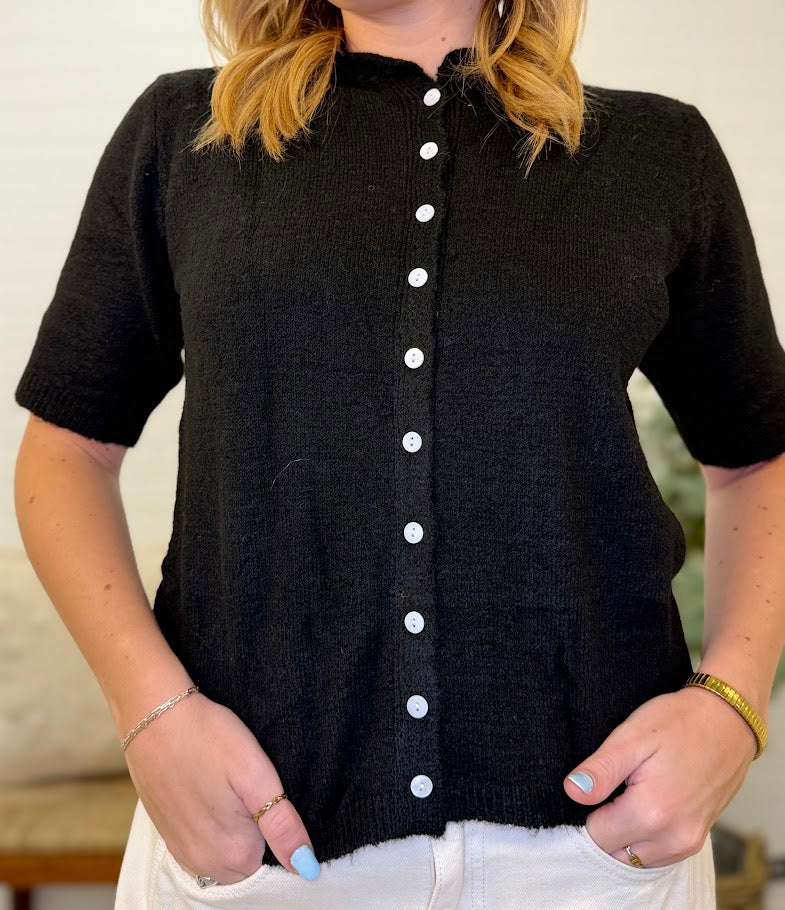 Short Sleeve Cardigan