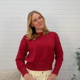 Crew Neck Sweater Top