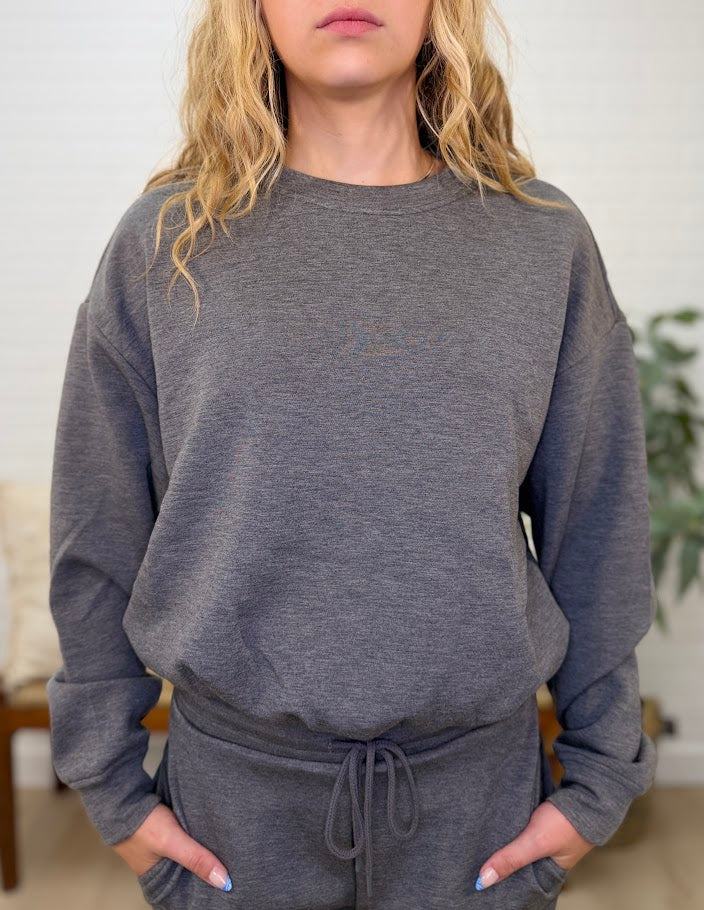 Long-sleeve Crewneck Sweatshirt