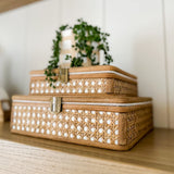 Wicker Rattan Storage Boxes