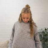 Striped Trim Pocket Top