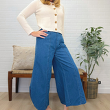Tulip Washed Denim Relaxed Fit Jean