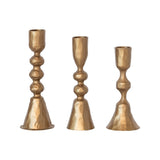 2"rd- 1-3/4" Round Hand-forged Cast Iron Taper Holders