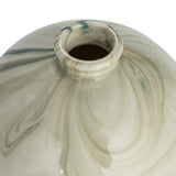 S/3 3-1/4 Round X 4-1/2h Stoneware Vases