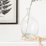 10.5 Clear Demijohn Vase
