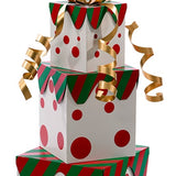Mtl Dot Gift Box Stack Hang