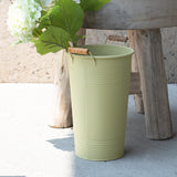 12.8 Lt. Green French Flower Bucket
