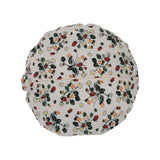 16 Round Cotton Pillow W Pleats