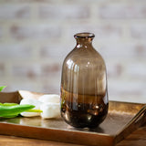 *inner* 6.4 Brown Sm. Mouth Vase