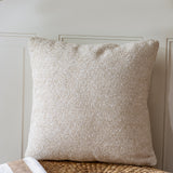 20 X 20 Beige Chevron Stitch Pillow