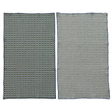 Cotton Tea Towel W Pattern, 2 Colors