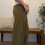 Striped Drawstring Pants