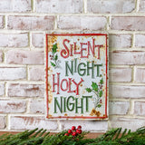 14" Silent/Holy Night Sign