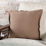 18 X 18 Coffee Linen Pillow