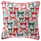 Fabric Bow Pillow