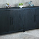 Trenton Credenza 4flat Panel Doors 79.8x16.1x36.2h (203x41x92cm)