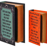 Linen Scary Word Book